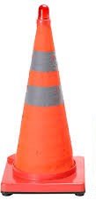 FOLDABLE CONE WITH LIGHT
