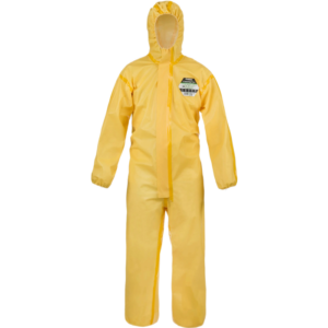 LAKELAND CHEMMAX® 1EB  COVERALL WITH SINGLE ZIP &  STORM FLAP